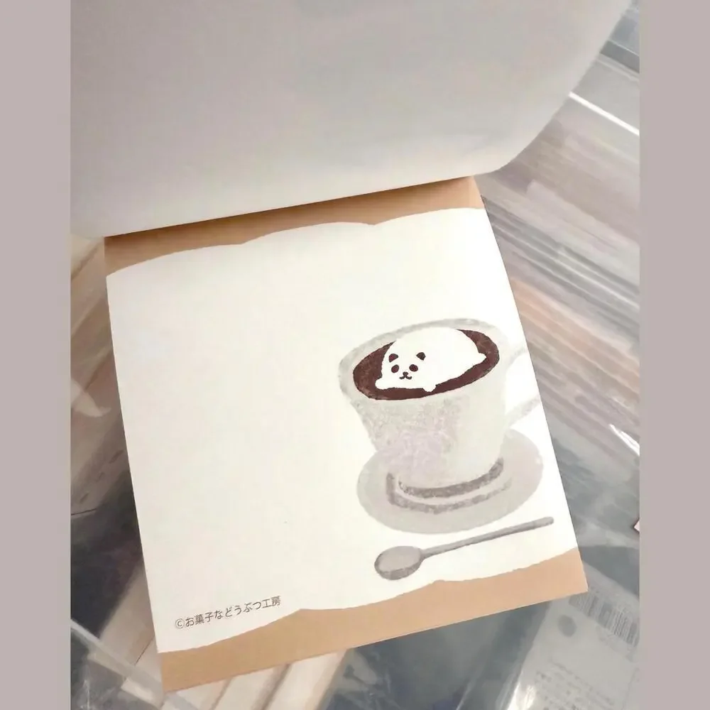 Furukawashiko Memo Pad - Seal Cream Soda, Panda Latte, Bear Pancake, Cupcakes